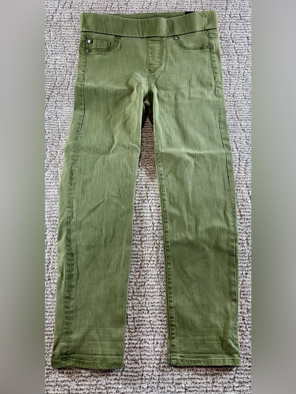 NWT Liverpool Women’s Size 4/27 Green The Capri Pull On Pants